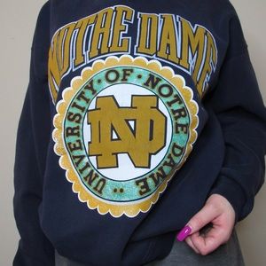 notre dame sweatshirt